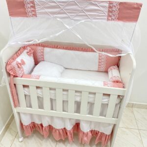 Kit protetor de mini berço LUXO