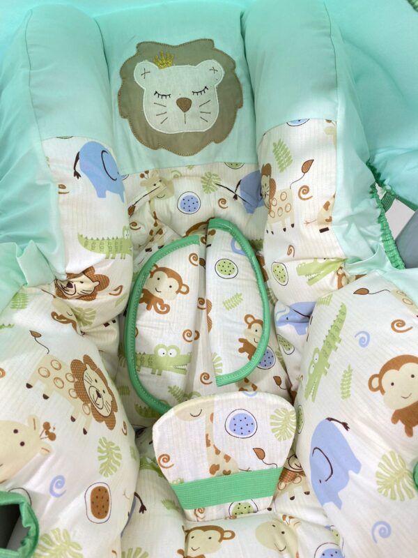 Capa Para Bebê Conforto Safari Verde - Imagem 2
